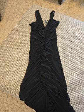 Forever 21 Plus Black Dress VAVOOM!